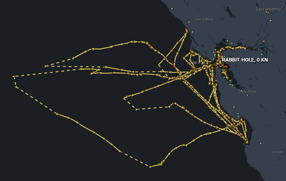2024 | Another year of sailing adventures around the Bay and along the coast.